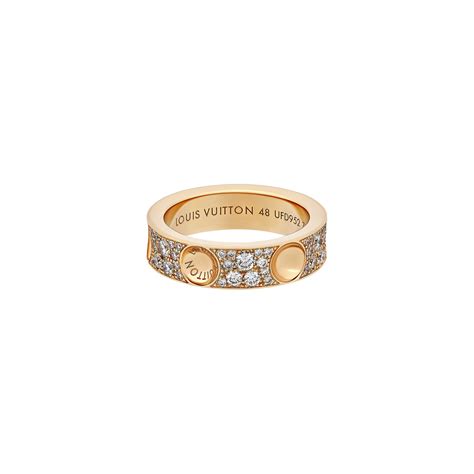 Empreinte Ring, Yellow Gold And Diamonds 